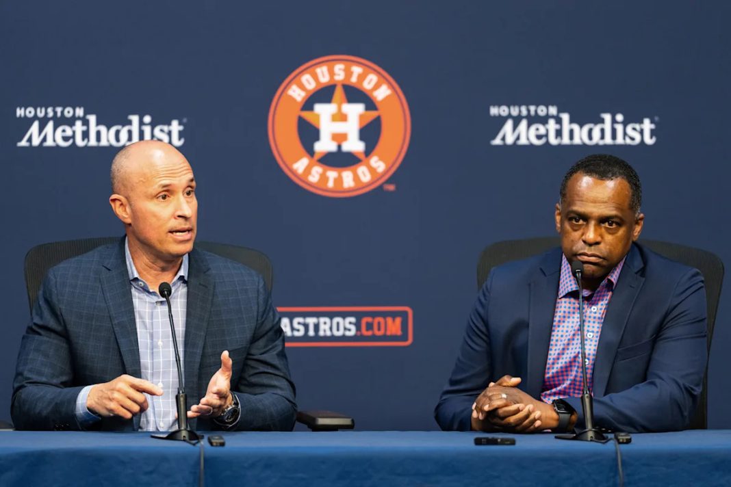 Astros sticking with manager Joe Espada and GM Dana Brown next season despite late collapse, missing the playoffs