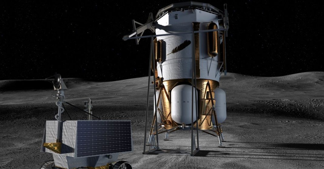 Jeff Bezos’ Blue Origin Wins Contract to Take NASA Rover to the Moon
