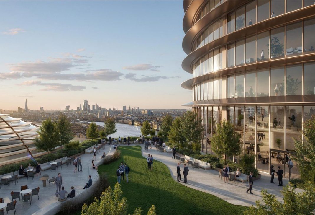 JPMorgan Plans London's Biggest Office With New Canary Wharf HQ