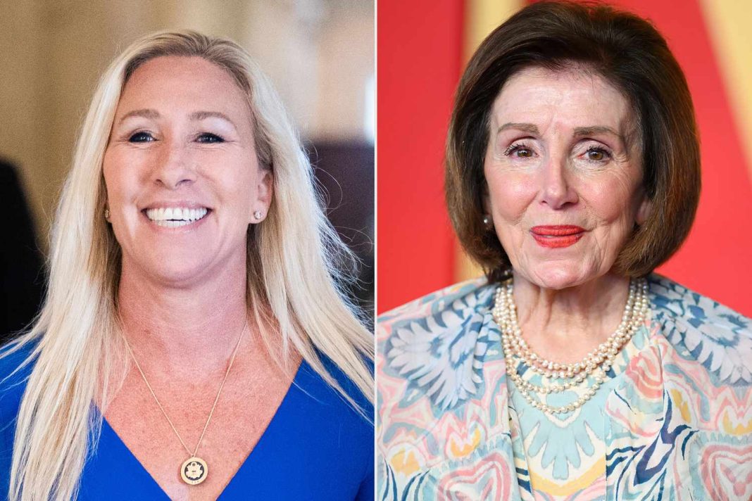 Marjorie Taylor Greene stuns CNN with reaction to Nancy Pelosi retirement