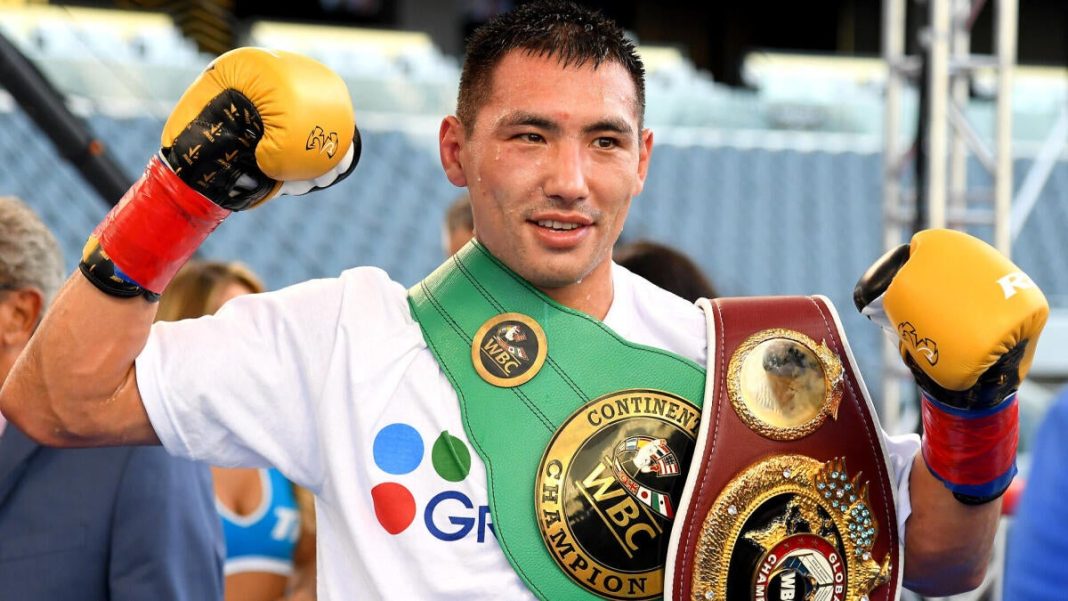 Janibek Alimkhanuly tests positive for banned substance, fight with Erislandy Lara off
