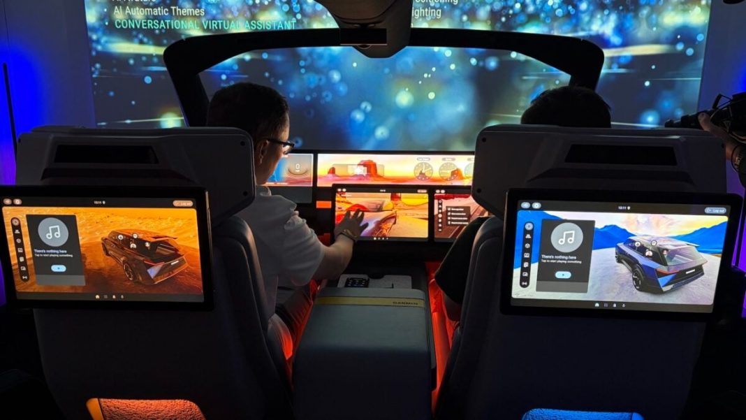 Garmin Wants Passengers to Use Meta's Neural Band to Control Car Screens
