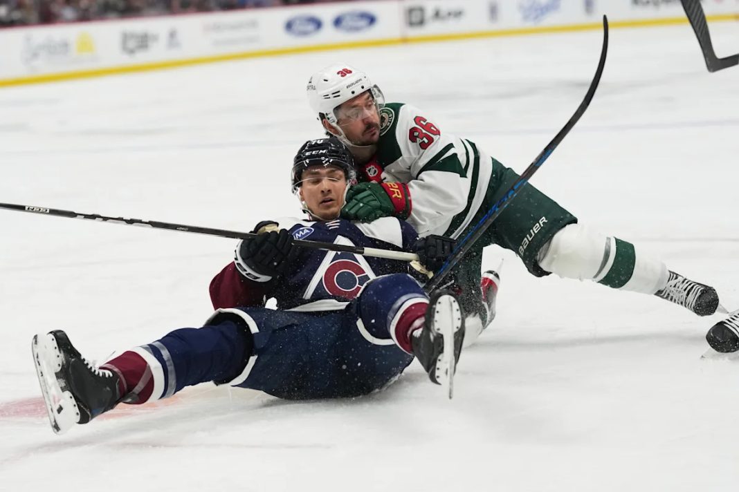 U.S. Olympian Matt Boldy has 2 goals and 2 assists in Wild's 5-2 win over Avs
