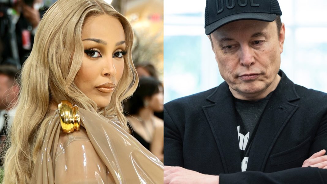 Doja Cat Takes Aim at Elon Musk, Calling Him a 'Barrel Chested Ewok'