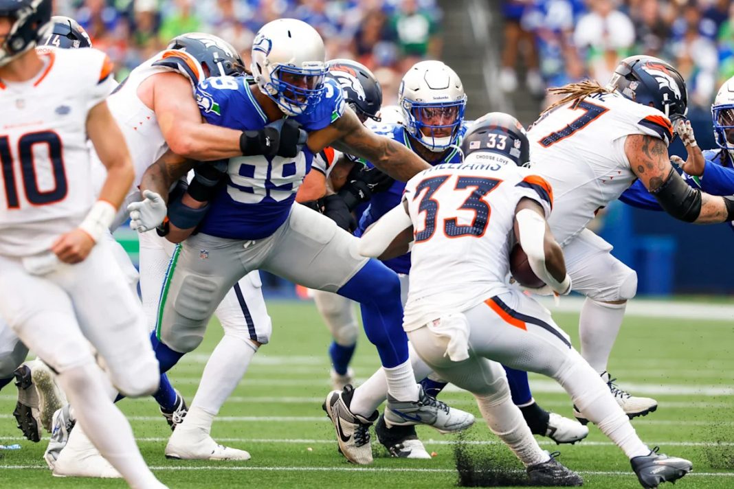 The Seahawks put the pads on at camp and Byron Murphy II dominated