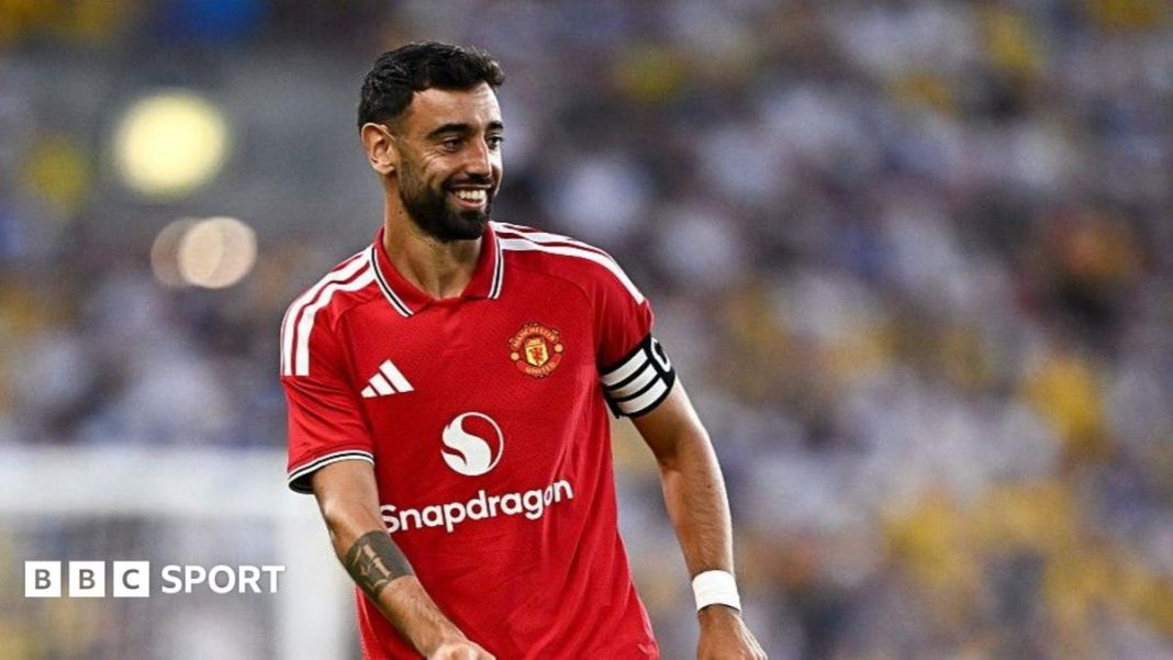 Bruno Fernandes: Manchester United will reject any offer for captain amid Galatasaray interest