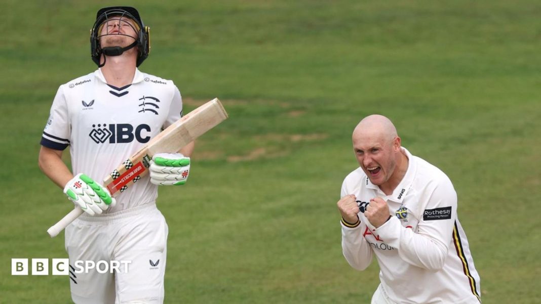 County Championship: Durham beat Middlesex to seal promotion