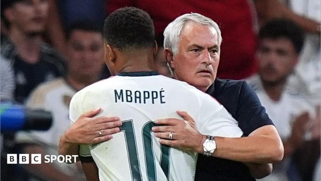 Kylian Mbappe: Jose Mourinho tells Real Madrid striker sometimes 'best thing to keep mouth shut' after Mao Zedong comments