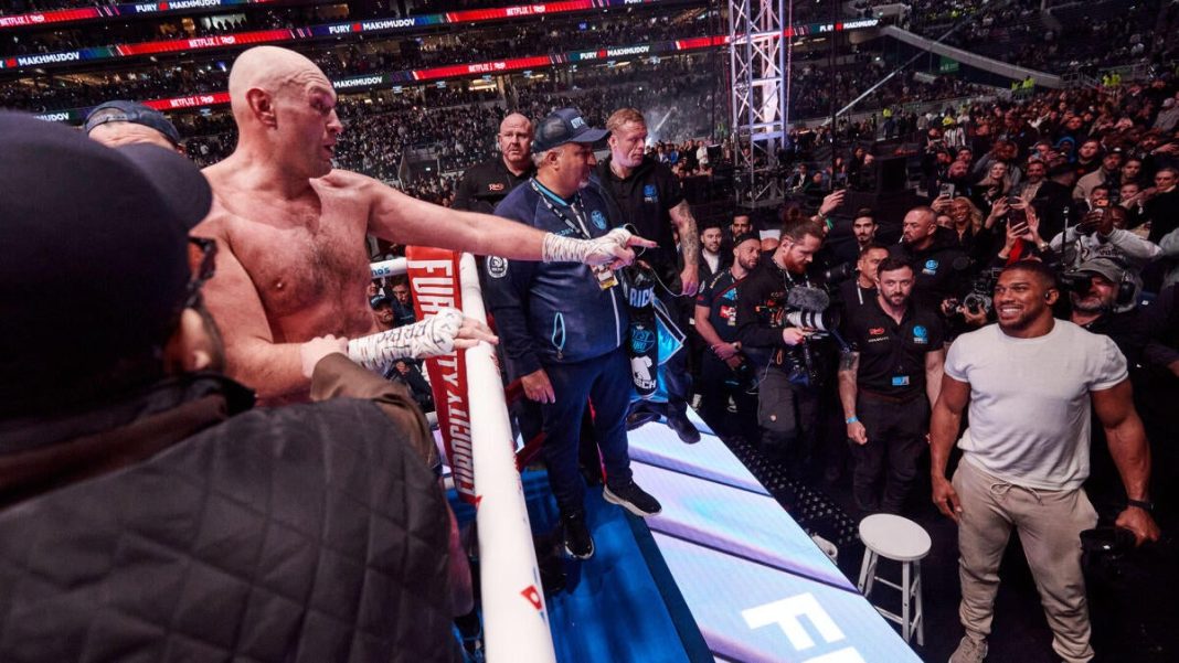 Tyson Fury vs. Anthony Joshua: English super fight set for December in Cardiff, Wales